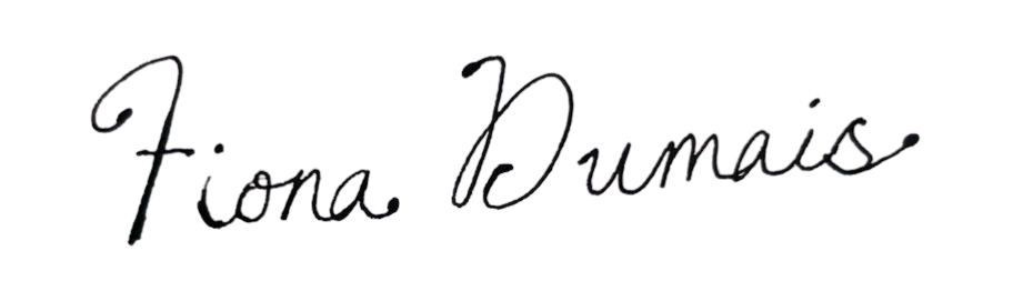Fiona Dumais Signature
